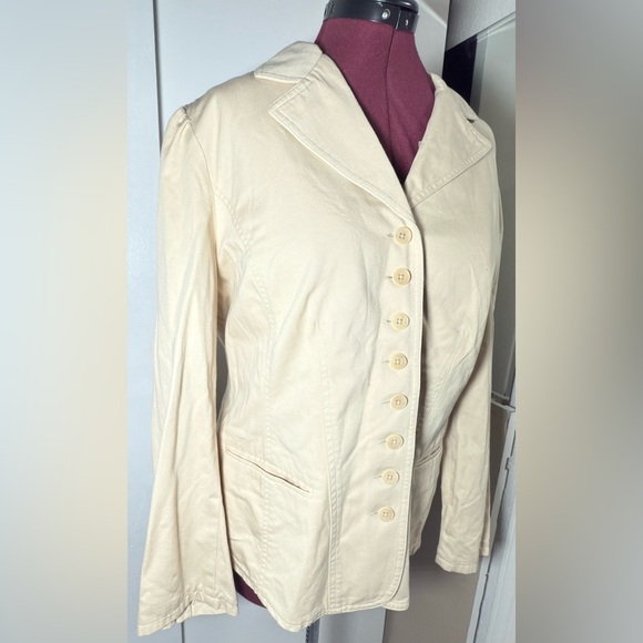 Ralph Lauren Cream Blazer - Picture 2 of 7